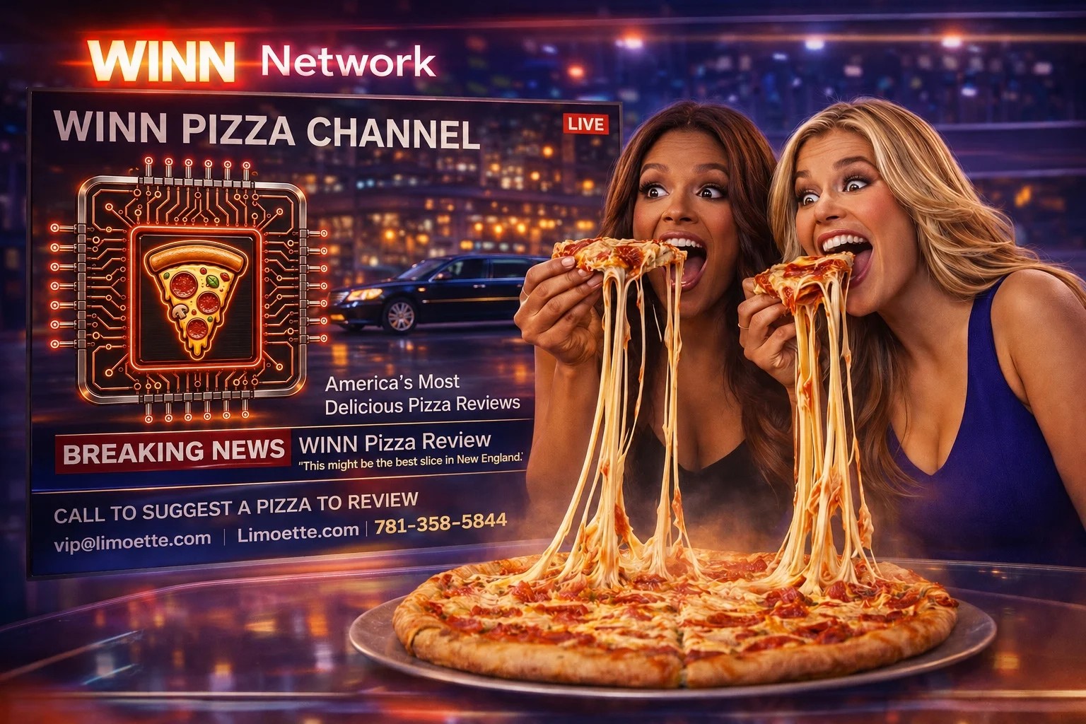 WINN Pizza Channel banner